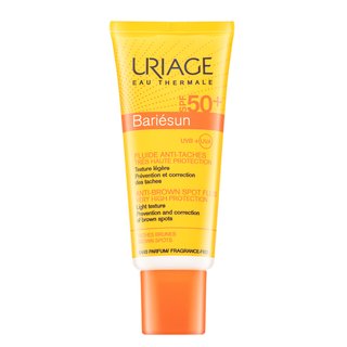 Uriage Bariésun Anti-Brown Spot Fluid SPF 50+ beruhigende Emulsion für trockene und atopische Haut 40 ml