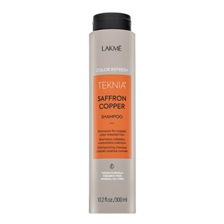 Lakmé Teknia Color Refresh Saffron Copper Shampoo farbiges Shampoo zur Auffrischung von kupferroten Farbtönen 300 ml