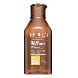Redken All Soft Mega Curls Shampoo Shampoo für lockiges und krauses Haar 300 ml
