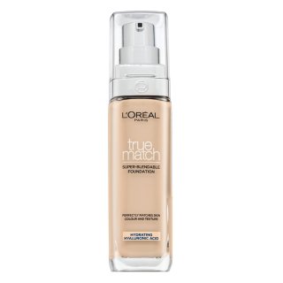 L´Oréal Paris True Match Super-Blendable Foundation Flüssiges Make Up für Einigung des farbigen Hauttones 1.5D/W Warm Light 30 ml
