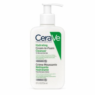 CeraVe Hydrating schäumende Reinigungscreme Cream-to-Foam Cleanser 236 ml