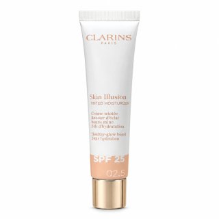 Clarins Skin Illusion tönende Schutzcreme Tinted Moisturizer SPF 25 02.5 40 ml