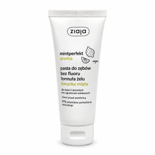Ziaja Mintperfekt Aroma Zahnpasta Tooth Brushing Gel Lime Mint 100 ml