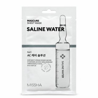 Missha Feuchtigkeitsspendende Tuchmaske Saline Water Sheet Mask 28 ml
