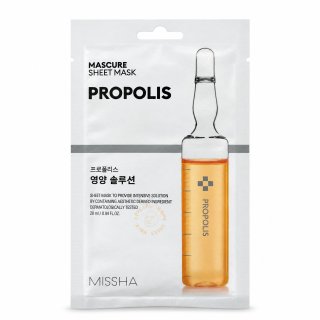 Missha Feuchtigkeitsspendende Tuchmaske Propolis Sheet Mask 28 ml