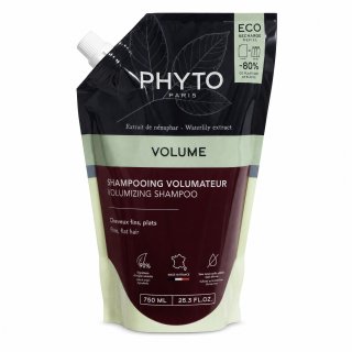 Phyto Volume Volumizing Shampoo Stärkungsshampoo für Haarvolumen Refill 750 ml