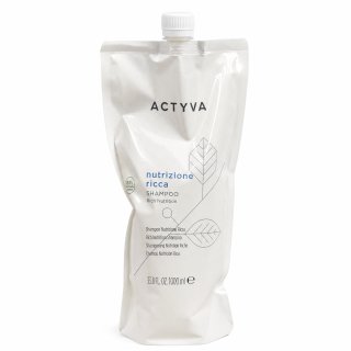 Kemon Actyva Nutrizione Ricca Rich Nutrition Shampoo Pflegeshampoo für raues Haar Refill 1000 ml