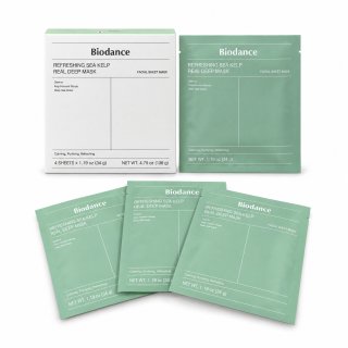 Biodance tiefenwirksame Maske Refreshing Sea Kelp Real Deep Mask 4 x 34 g