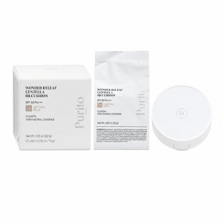 Purito Wonder Releaf Centella BB Cushion SPF 30 PA+++ BB Creme im Schwämmchen 23 Natural Beige 15 g