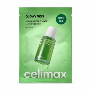 Celimax Glowy Skin Feuchtigkeitsspendende Tuchmaske Noni Ampoule Mask 29 ml