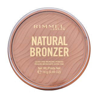 Rimmel London Natural Bronzer Bräunungspuder 001 Sunlight 14 g