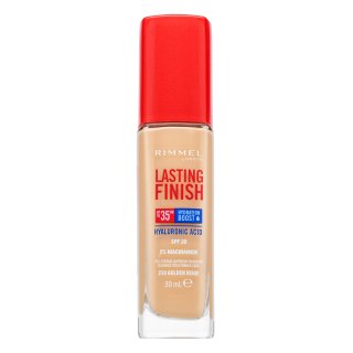 Rimmel London Lasting Finish 35HR SPF20 Full Coverage Lightweight Foundation langanhaltendes Make-up für Einigung des farbigen Hauttones 210 30 ml