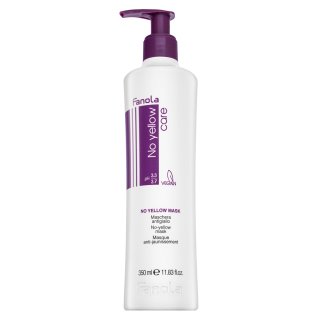 Fanola No Yellow Mask Haarmaske für platinblondes und graues Haar 350 ml
