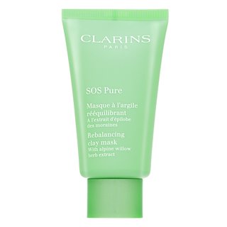 Clarins SOS Pure Rebalancing Clay Mask Reinigungsschaum Für Fettige Haut 75 Ml