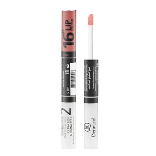 Dermacol 16H Lip Colour Zweiphasige, Langanhaltende Farbe Und Gloss Für Die Lippen 7,1 Ml