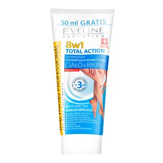 Eveline Body Therapy 8in1 Total Action Multifunctional Depilatory Cream Rasiercreme Für Alle Hauttypen 200 Ml