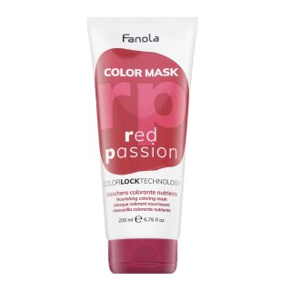 fanola-color-mask-ernahrende-maske-mit-farbpigmenten-zur-auffrischung-roter-farbtone-red-passion-200-ml