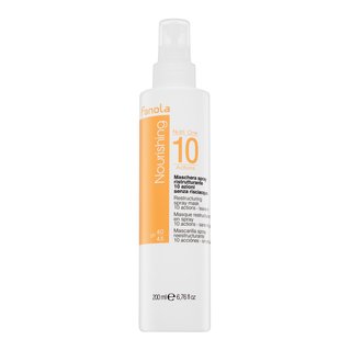 Fanola Nutri Care 10 Action Spray Leave-in Mask Pflegende Haarmaske Für Trockenes Und Geschädigtes Haar 200 Ml