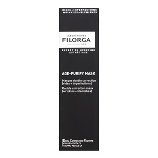 Filorga Age-Purify Double Correction Mask Pflegende Haarmaske Für Unregelmäßigkeiten Der Haut 75 Ml