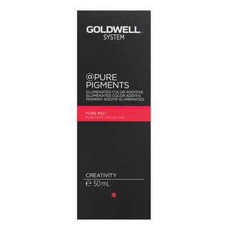 Goldwell System Pure Pigments Elumenated Color Additive Konzentrierte Tropfen Mit Farbpigmenten Pure Red 50 Ml