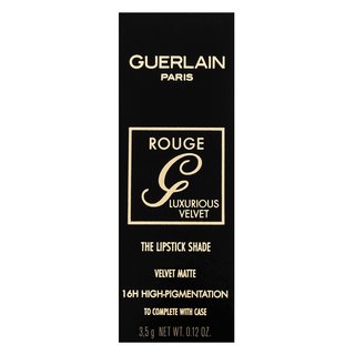 Guerlain Rouge G Luxurious Velvet 885 Fire Orange Lippenstift Mit Mattierender Wirkung 3,5 G