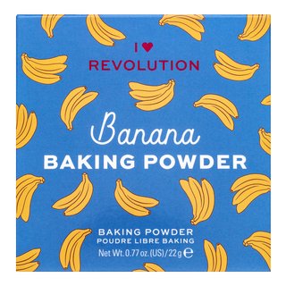 I Heart Revolution Baking Powder Banana Puder Für Eine Einheitliche Und Aufgehellte Gesichtshaut 22 G