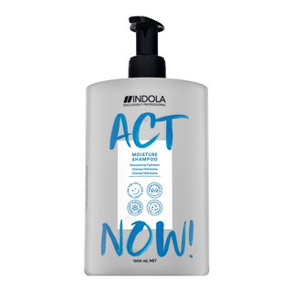 Indola Act Now! Moisture Shampoo Pflegeshampoo Zur Hydratisierung Der Haare 1000 Ml