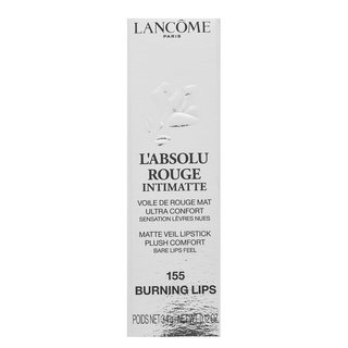 Lancome L'ABSOLU ROUGE Intimatte 155 Burning Lips Lippenstift Mit Mattierender Wirkung 3,4 G
