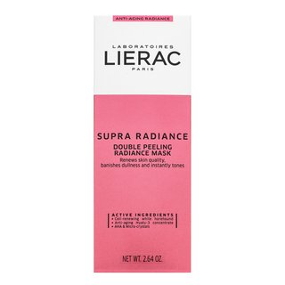 Lierac Supra Radiance Masque Éclat Double Peeling Exfoliationsmaske Für Eine Einheitliche Und Aufgehellte Gesichtshaut 75 Ml