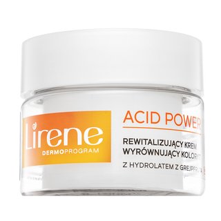 Lirene Acid Power Revitalizing Face Cream Gesichtscreme Für Einigung Des Farbigen Hauttones 50 Ml