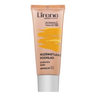 Lirene Brightening Fluid With Vitamin C 02 Natural Make-up – Fluid Für Einigung Des Farbigen Hauttones 30 Ml