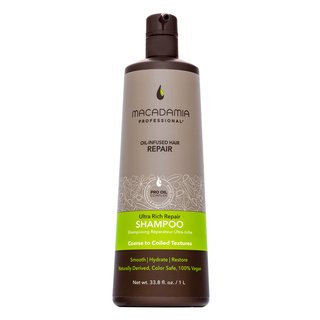Macadamia Professional Ultra Rich Repair Shampoo Pflegeshampoo Für Geschädigtes Haar 1000 Ml