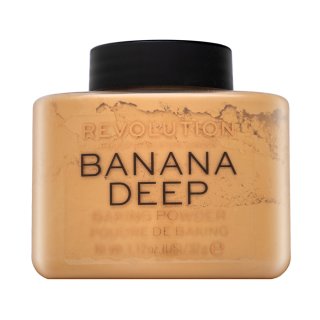 Makeup Revolution Baking Powder Banana Deep Puder Für Eine Einheitliche Und Aufgehellte Gesichtshaut 32 G