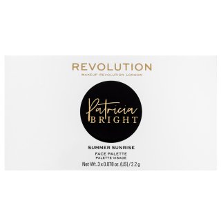 Makeup Revolution Patricia Bright Face Palette - You Are Gold Lidschatten & Kontourpalette 22 G