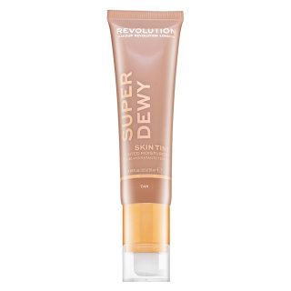 Makeup Revolution Super Dewy Skin Tint Moisturizer - Tan Tonisierende Feuchtigkeitsemulsion 55 Ml
