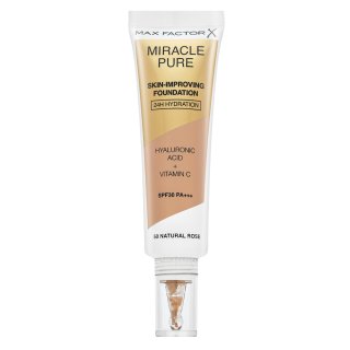 Max Factor Miracle Pure Skin 50 Natural Rose Langanhaltendes Make-up Mit Hydratationswirkung 30 Ml
