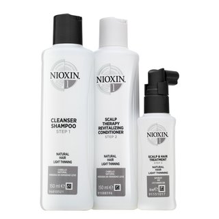 Nioxin System 1 Trial Kit Set für chemisch behandeltes Haar 150 ml + 150 ml + 50 ml