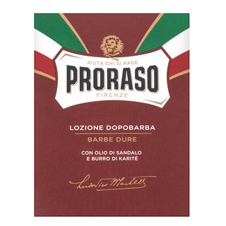 Proraso Moisturizing And Nourishing After Shave Lotion Beruhigendes After-Shave-Balsam 100 Ml