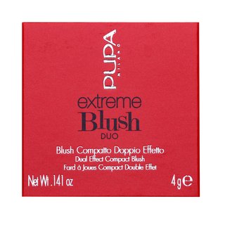 Pupa Extreme Blush DUO 130 Matt Salmon - Radiant Peach Puderrouge 4 G