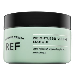REF Weightless Volume Masque Haarmaske Pro Objem Vlasů Od Kořínků 500 Ml
