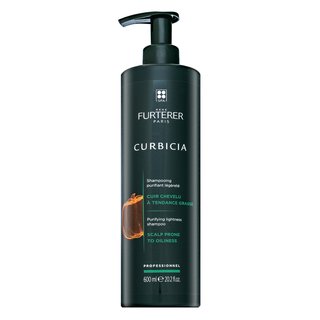 Rene Furterer Curbicia Purifying Lightness Shampoo Tiefenreinigungsshampoo für schnell fettendes Haar 600 ml