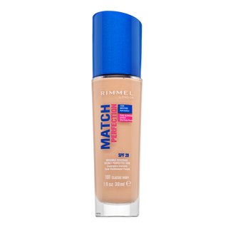 rimmel-london-match-perfection-24hr-spf20-foundation-101-classic-ivory-flussiges-make-up-fur-eine-einheitliche-und-aufgehellte-gesichtshaut-30-ml