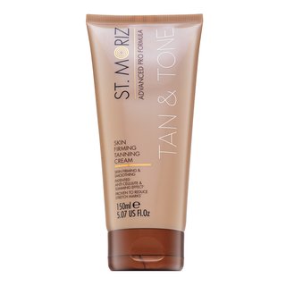 St.Moriz Advanced Pro Formula Skin Firming Tanning Cream Abwaschbarer Body-Bronzer Für Eine Einheitliche Und Aufgehellte Gesichtshaut 100 Ml