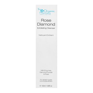 The Organic Pharmacy New Rose Diamond Exfoliating Cleanse Reinigungsbalsam Für Gesicht 50 Ml