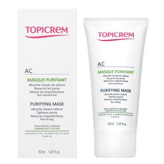 Topicrem AC Purifying Mask Reinigungsmaske Für Fettige Haut 50 Ml