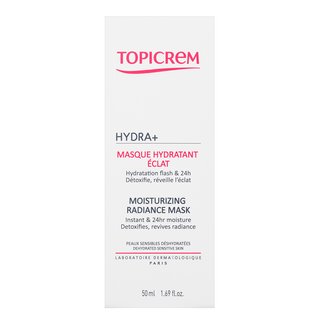Topicrem HYDRA+ Moisturizing Radiance Mask Pflegende Haarmaske Für Trockene Haut 50 Ml