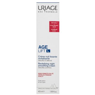 Uriage Age Lift Nachtcreme Revitalizing Night Smoothing Cream 40 Ml