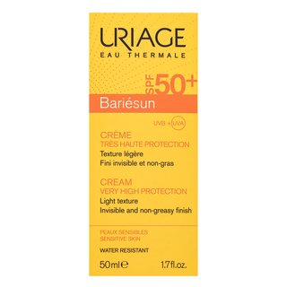Uriage Bariésun Sun Protection Face Cream SPF 50 Bräunungscreme Für Gesicht 50 Ml