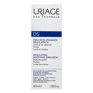 Uriage D.S. Regulating Soothing Emulsion Verjüngende Hautcreme Für Trockene Haut 40 Ml