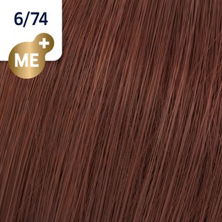 Wella Professionals Koleston Perfect Me+ Deep Browns Professionelle Permanente Haarfarbe 6/74 60 Ml